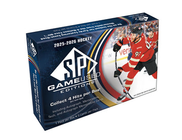 2025-26 Upper Deck SP Game Used Hockey Hobby Box