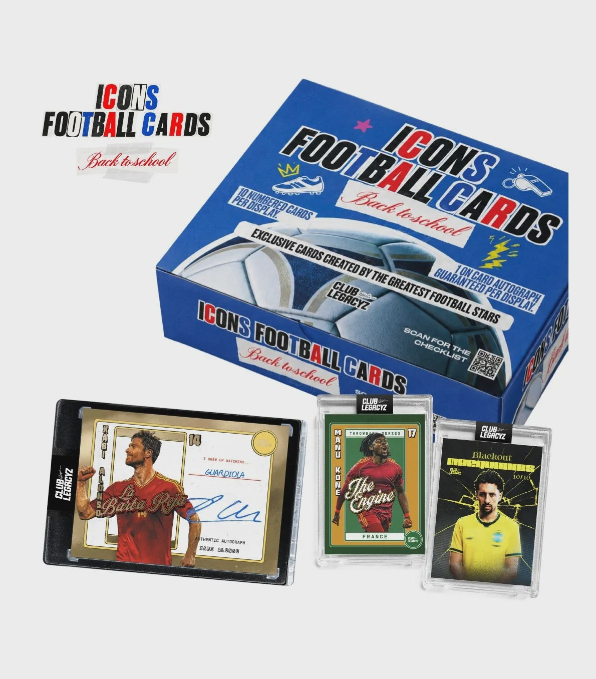 2026 Club Legacyz Icons Back to School Soccer Hobby Box
