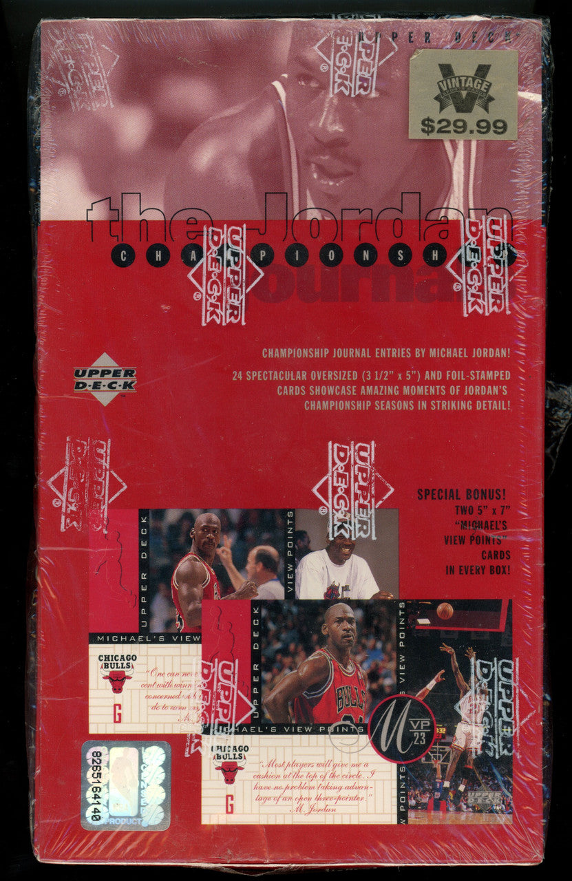 1997 Upper Deck The Jordan Championship Basketball Box Factory Sealed