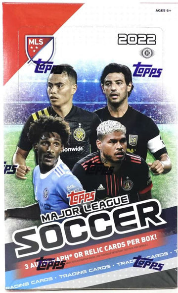 2022 Topps MLS Soccer Hobby Box