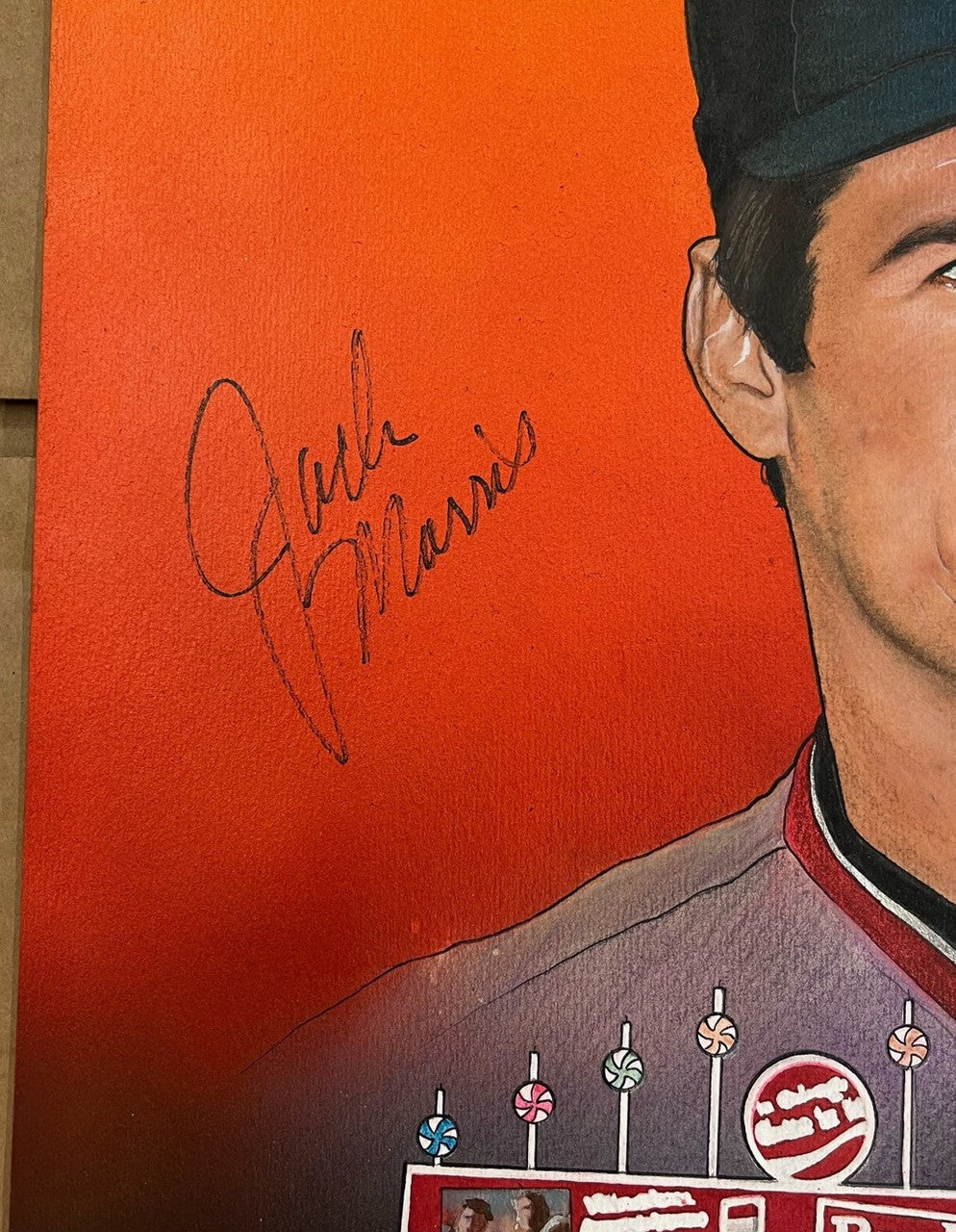 Jack Morris Signed Autographed Original Ed Lapere Painting 16x24