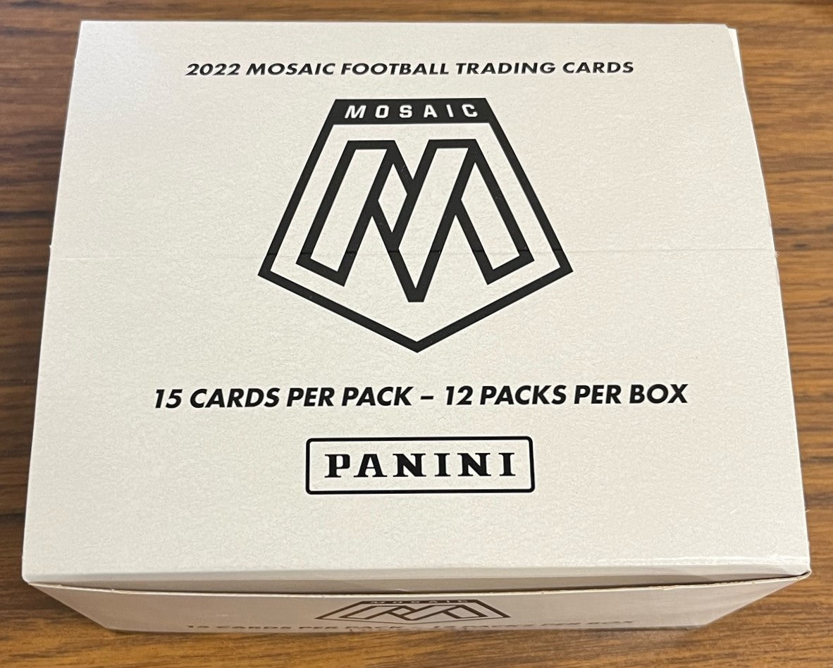 2022 Panini Mosaic Football Cello Multi Pack Box