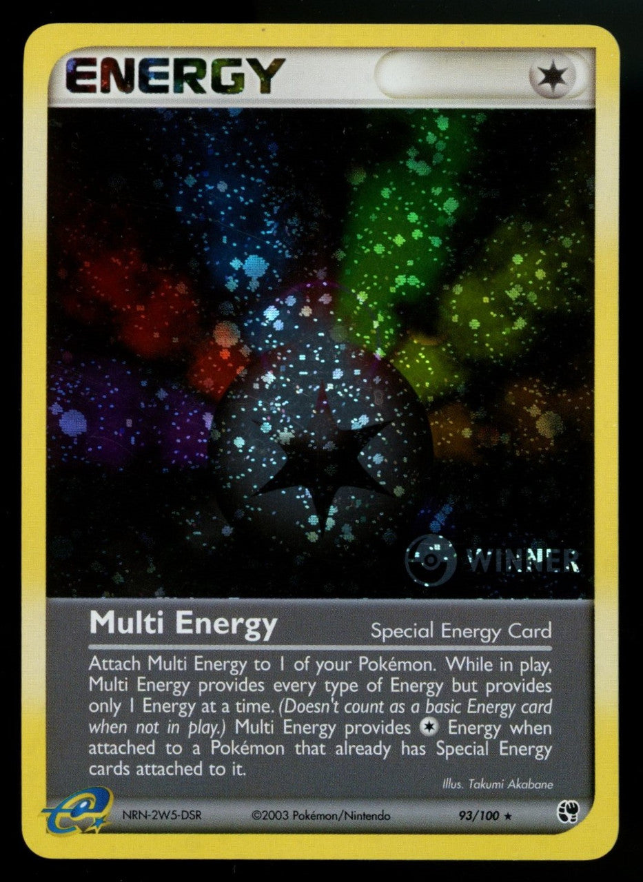 Pokemon Multi Energy Holo Winner Promo #93/100
