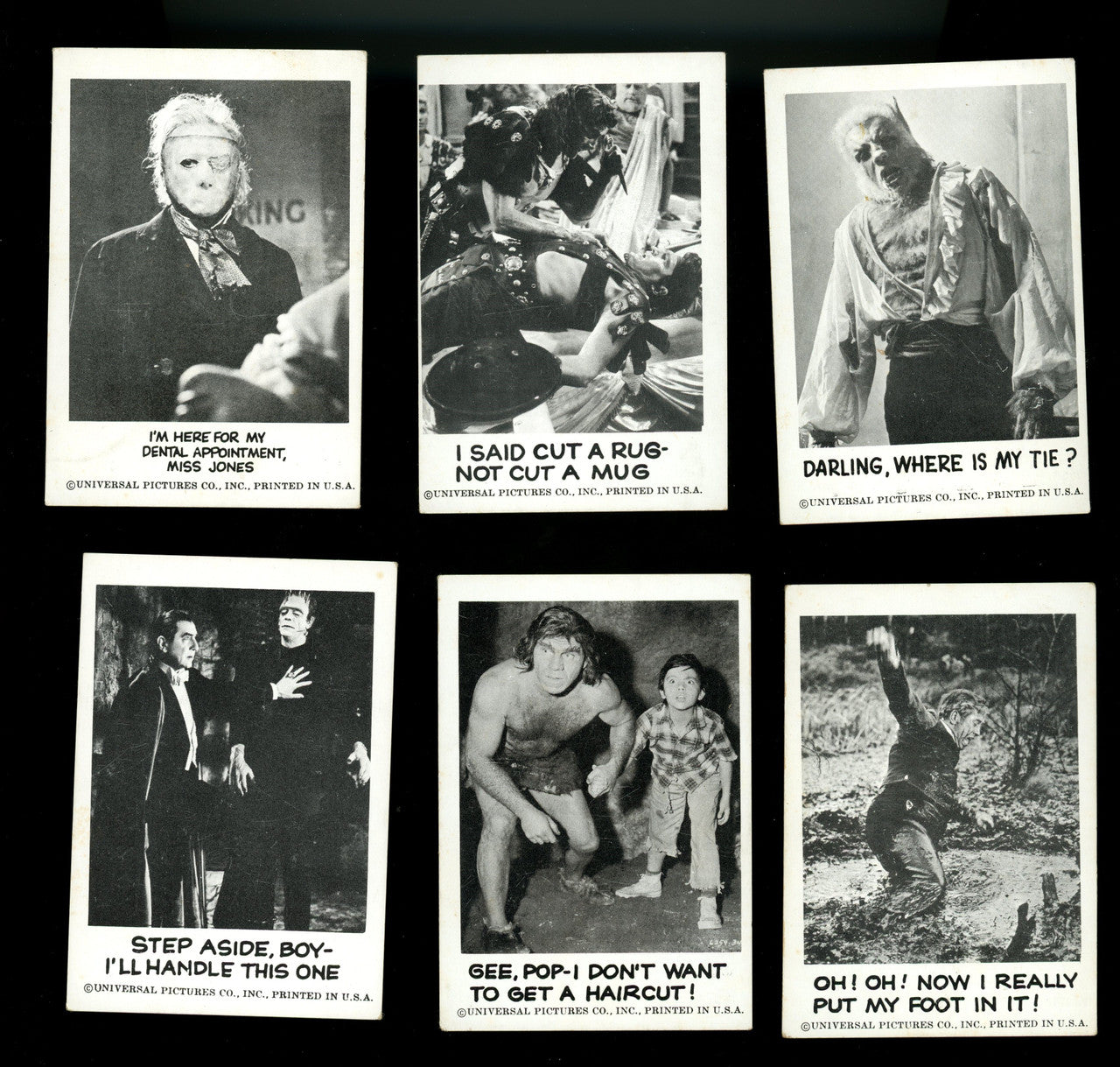 1960's Non-Sport Misc. 30 Card Lot Spook Stories James Bond Etc VG