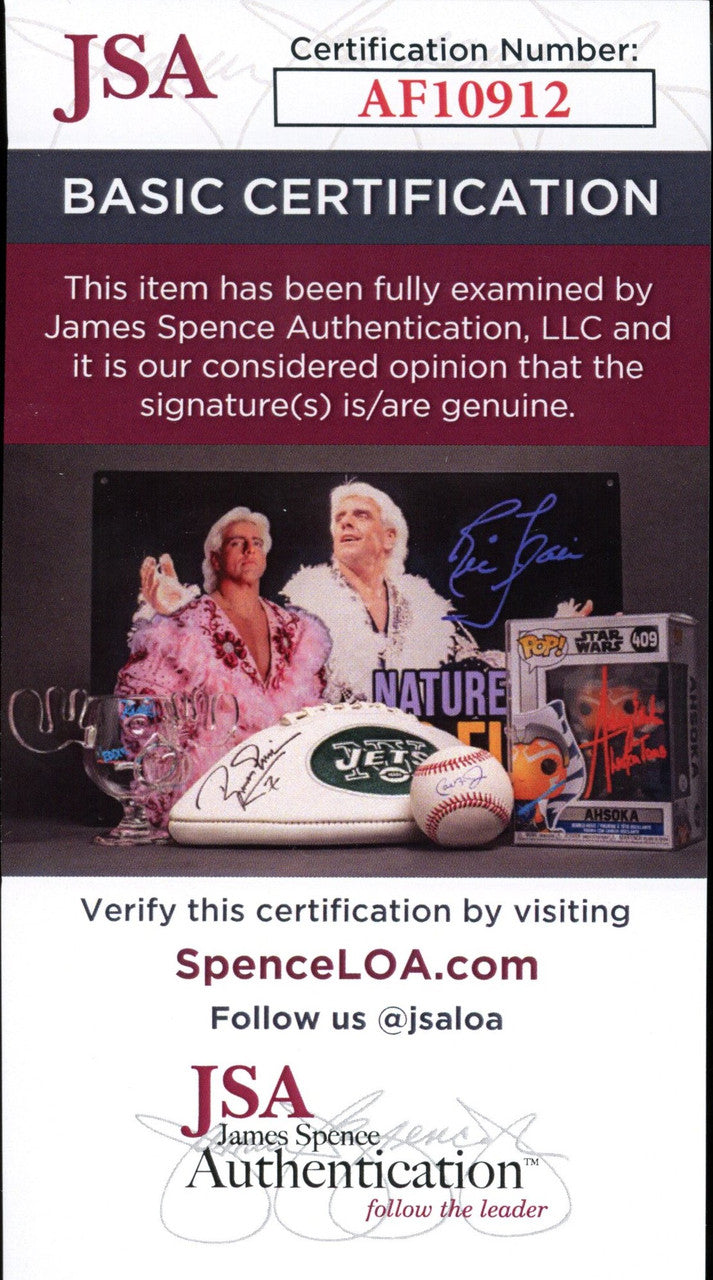 1986 Star Co. Larry Nance Court King #24 Auto JSA