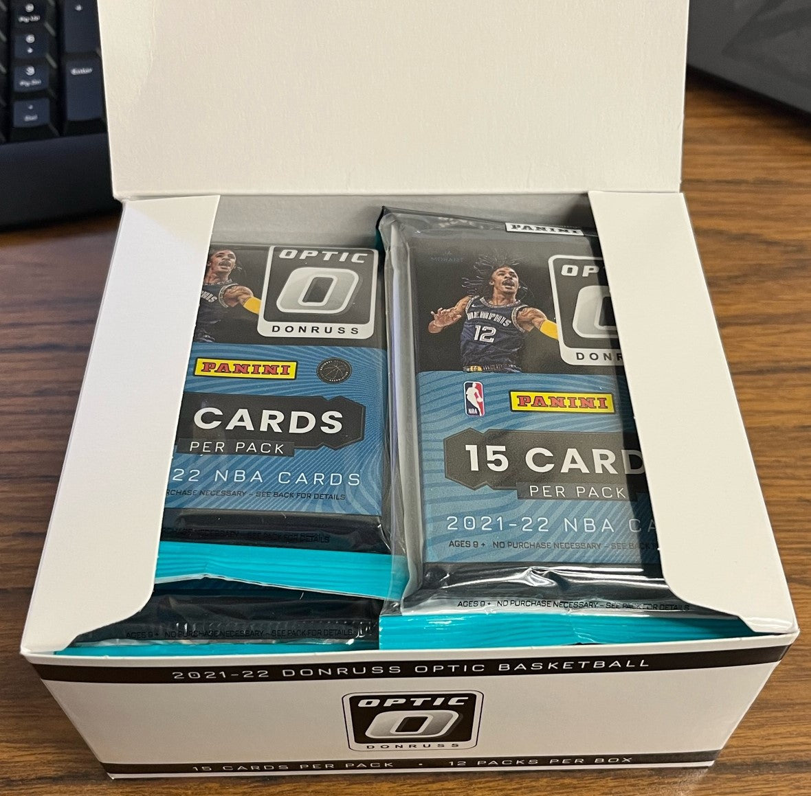 2021/22 Donruss Optic Basketball Cello Multi Pack Box