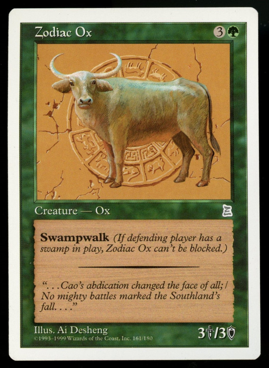 Magic MTG Zodiac Ox Portal 3 Kingdoms #161/180