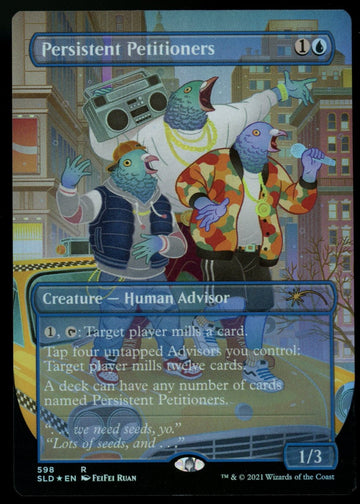 Magic Persistent Petitioners Secret Lair Drop Series Pidgeons #598