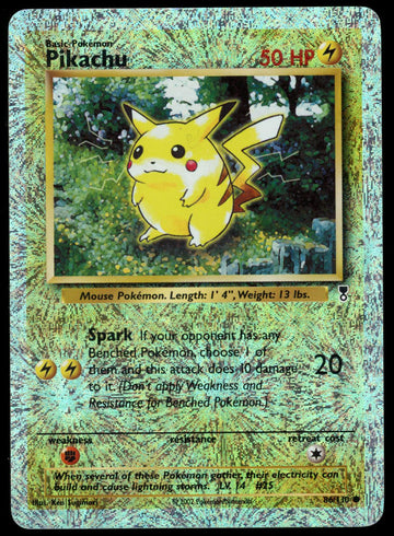 2002 Pokemon Pikachu Legendary Collection Reverse Holofoil 86/110 MP