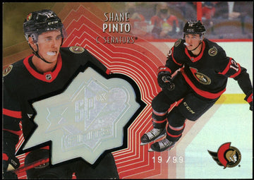 2021/22 Upper Deck Extended Shane Pinto SPx Finite/99