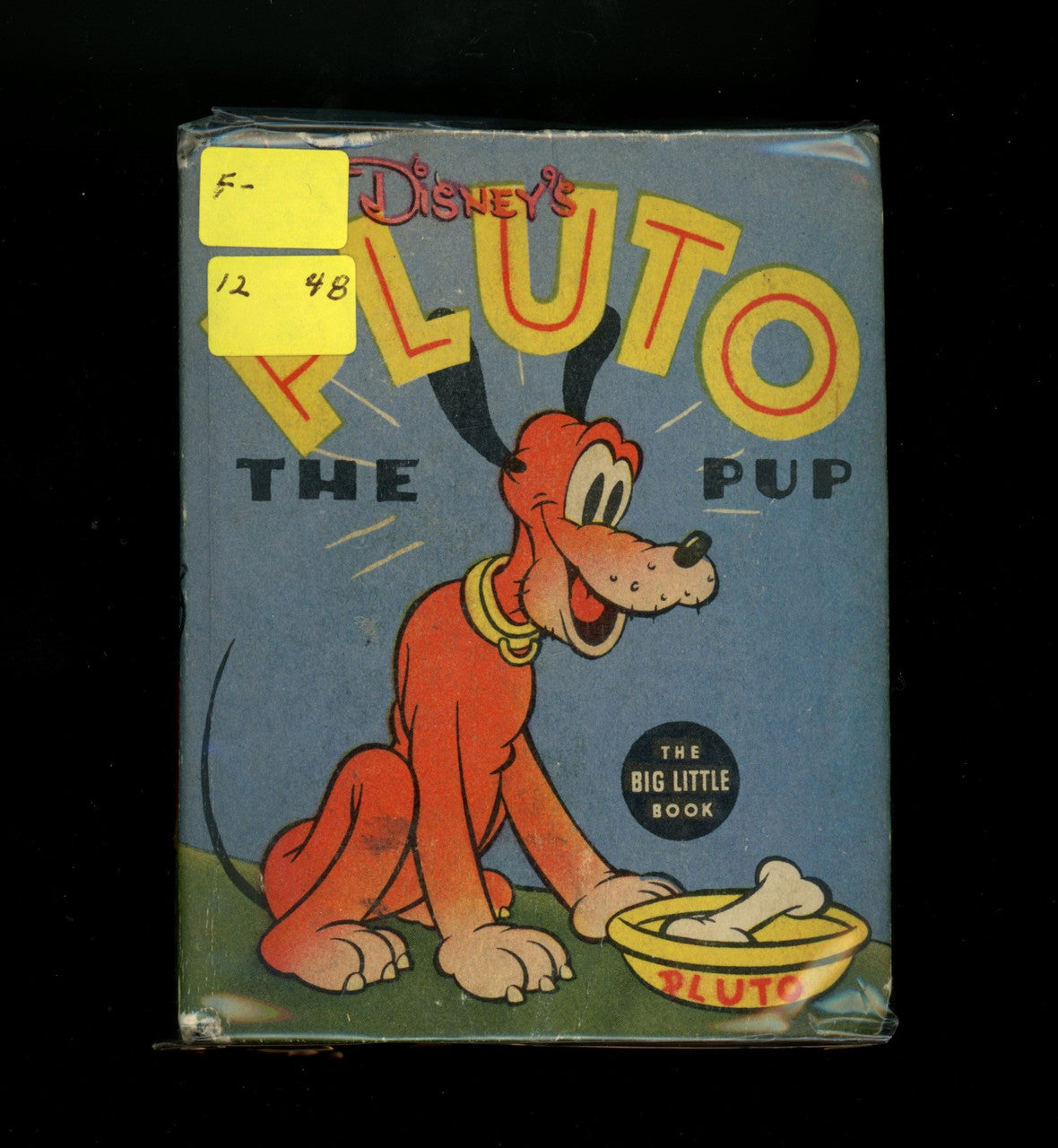 1938 Walt Disney's "Pluto The Pup" The Big Little Book #1467