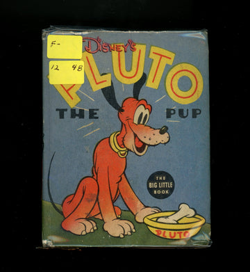 1938 Walt Disney's "Pluto The Pup" The Big Little Book #1467