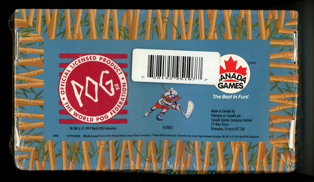 1994 Canada Games Power Pac Pog NHL Hockey Sealed Box