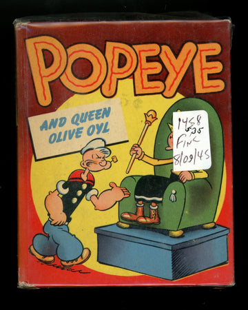 1949 "Popeye and Queen Olive Oyl" The Better Little Book #1458