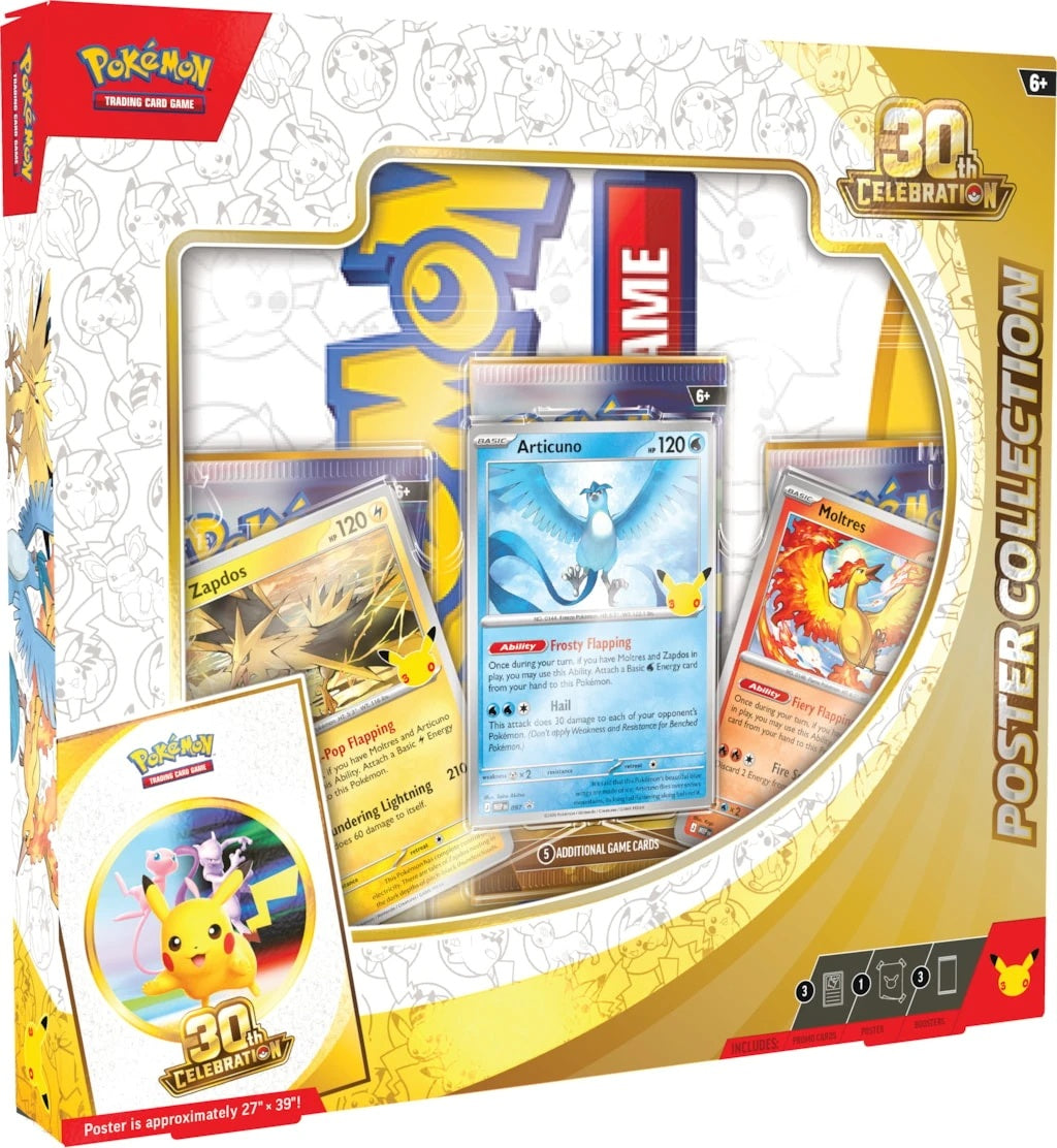 Pokemon: 30th Celebrations Poster Collection