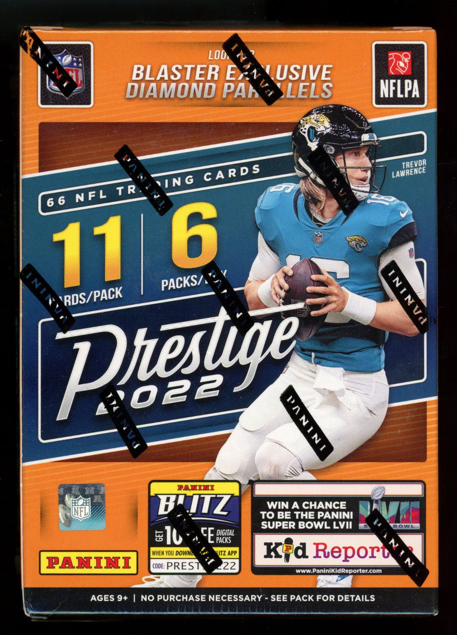 2022 Panini Prestige Football Blaster Box