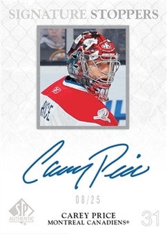 2011/12 NHL UD SP Authentic Hockey Hobby Box