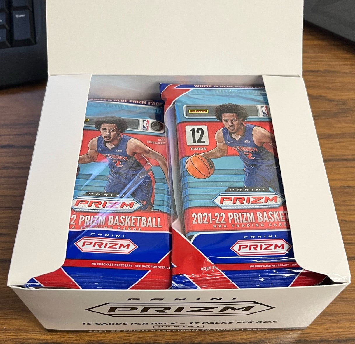 2021/22 Panini Prizm Basketball Cello Multi Pack Box