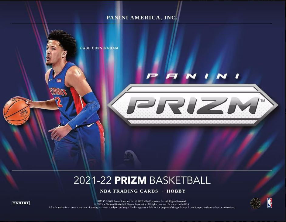 2021/22 Panini Prizm Basketball NBA Hobby Box