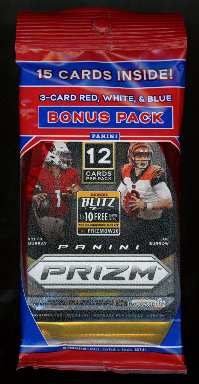 2020 Panini Prizm Football Cello Pack