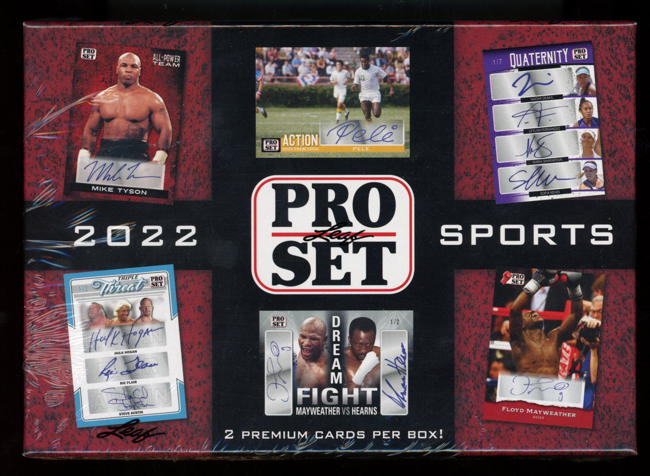 2022 Leaf Pro Set Sports Hobby Box