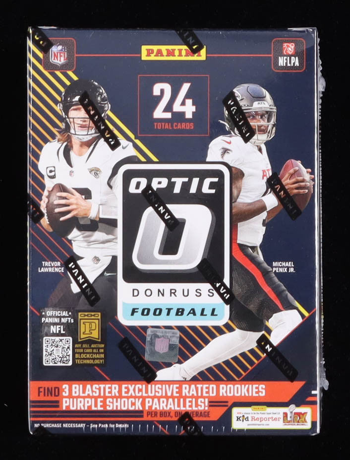 2024 Panini Donruss Optic Football Blaster Box (Purple Shock)