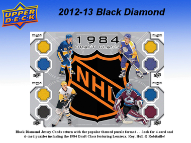 2012/13 Upper Deck Black Diamond Hockey Box