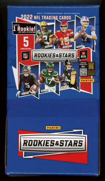2022 Panini Rookies & Stars Football Gravity Feed Box (48 Packs)