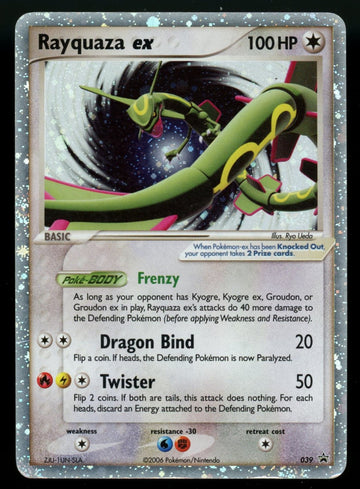 Pokemon Rayquaza ex Black Star Promo #039 MP