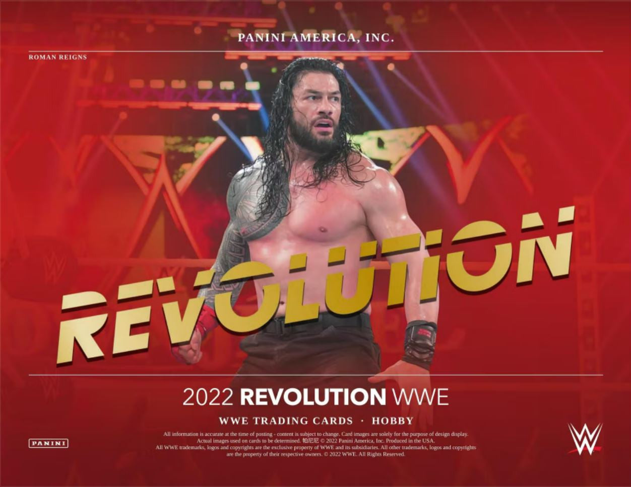 2022 Panini Revolution WWE Box
