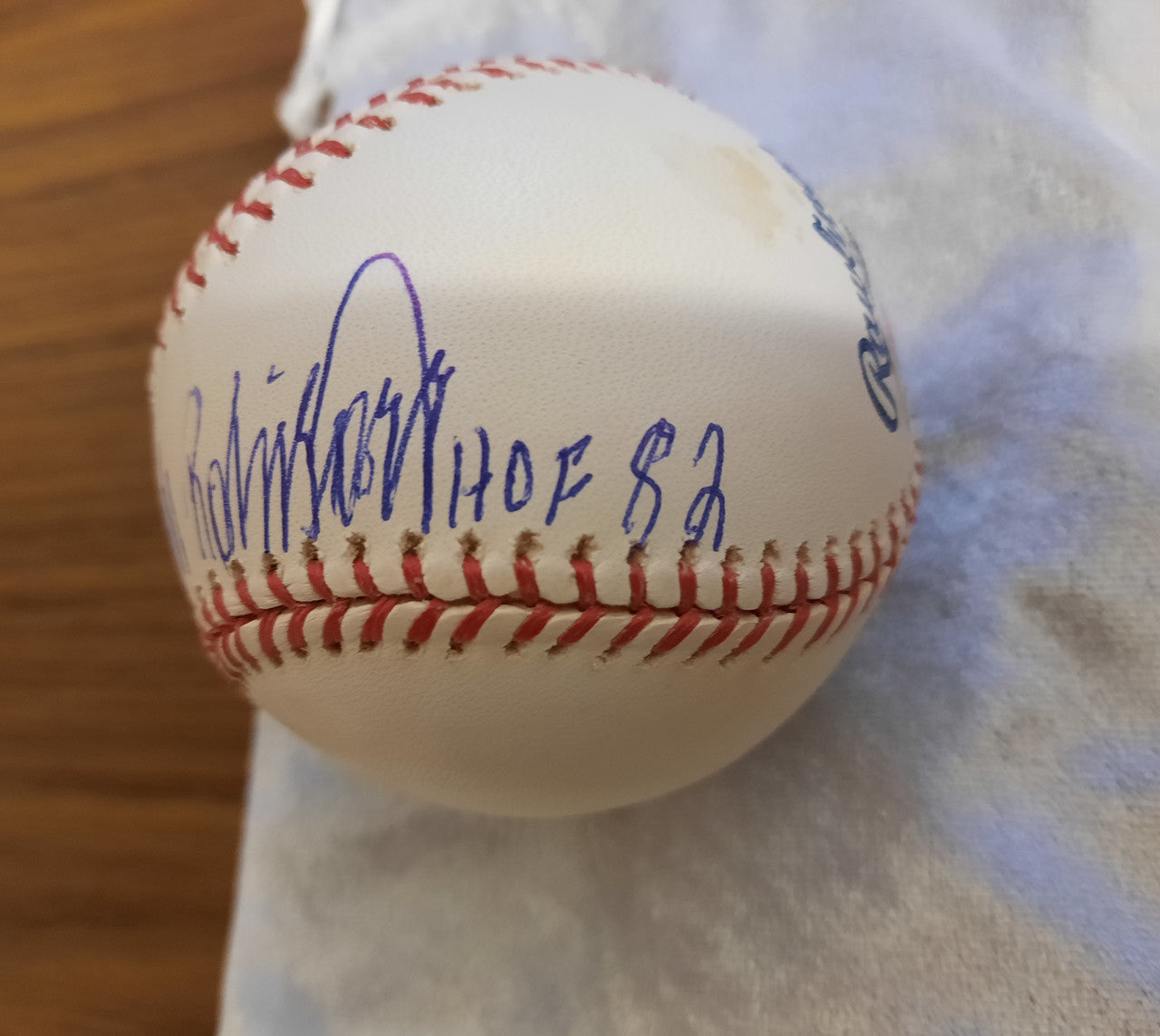 Frank Robinson Autographed Rawlings Baseball PSA/DNA Onyx Certified