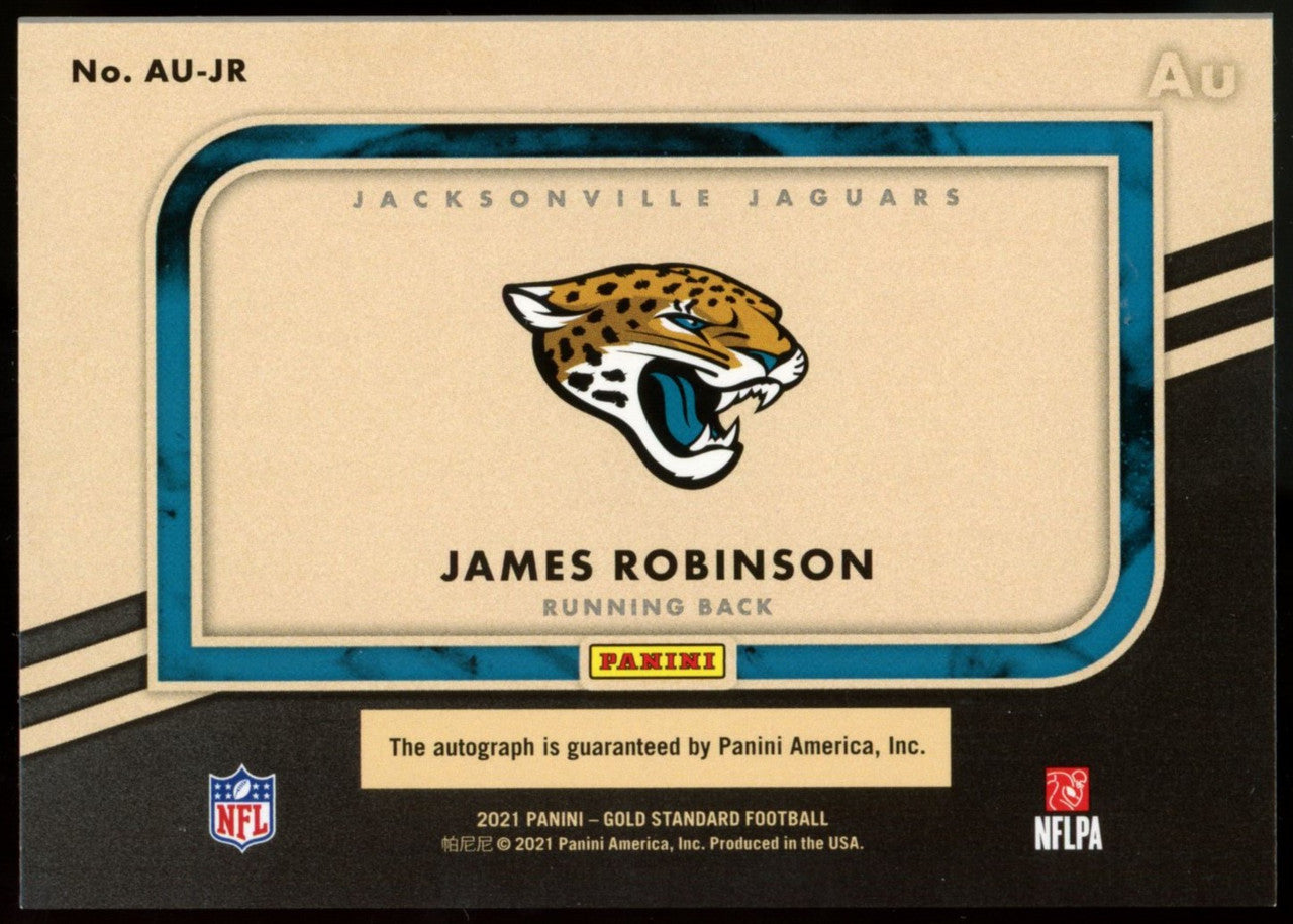 2021 Gold Standard James Robinson Auto /99 #AU-JR