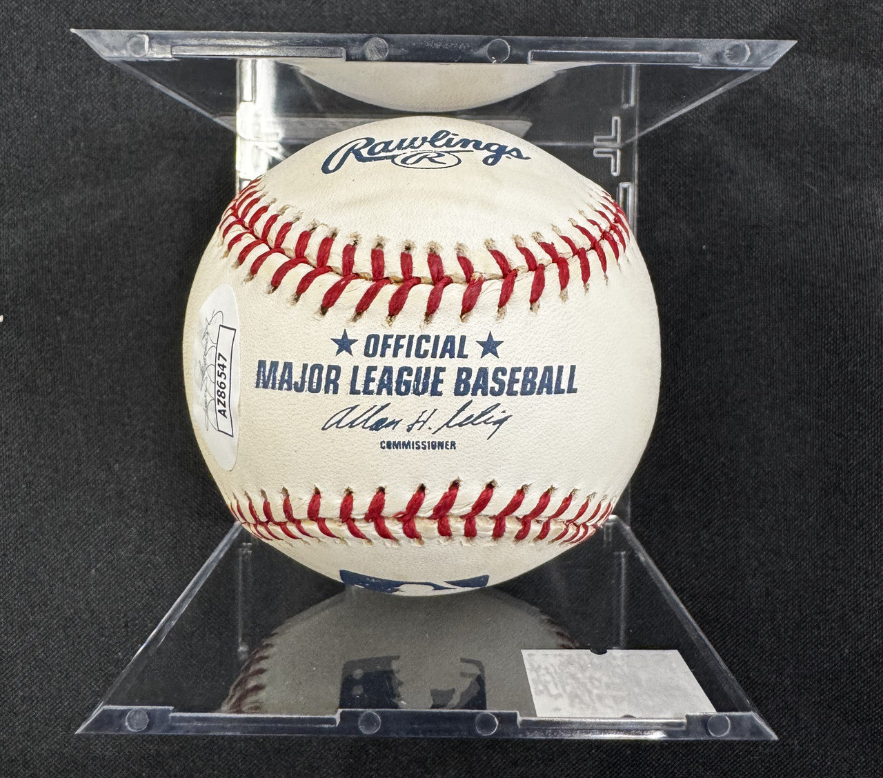 Pete Rose Signed Autographed Rawlings OML Baseball JSA *6547