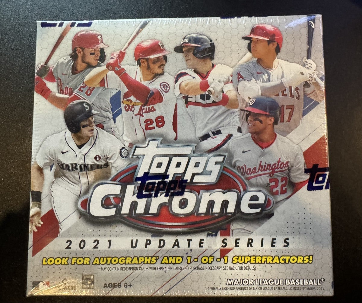 2021 Topps Chrome Update Baseball Mega Box
