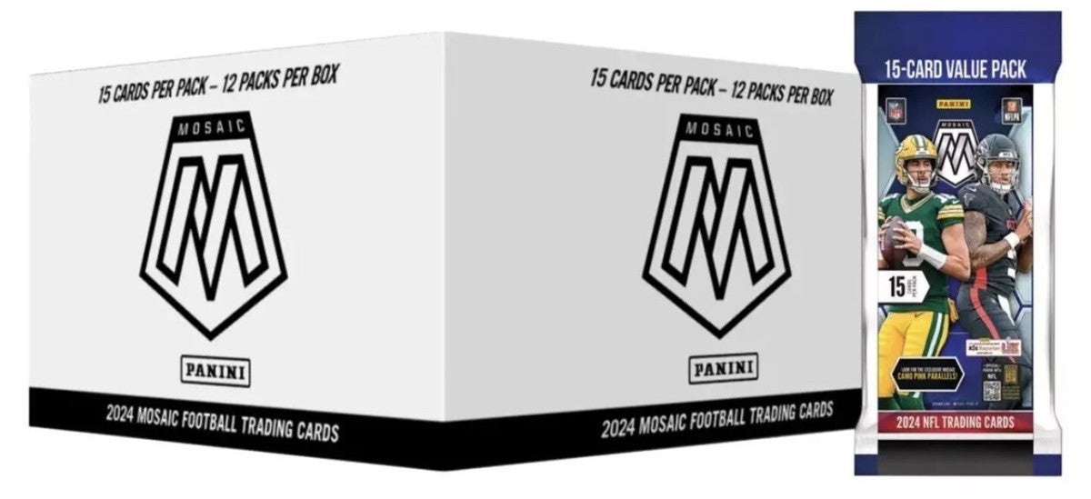 2024 Panini Mosaic Football Value Pack Box