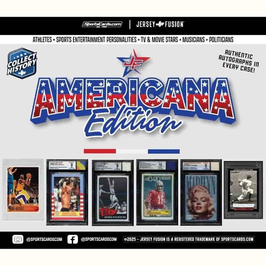 2025 Jersey Fusion Americana Edition Hobby Box