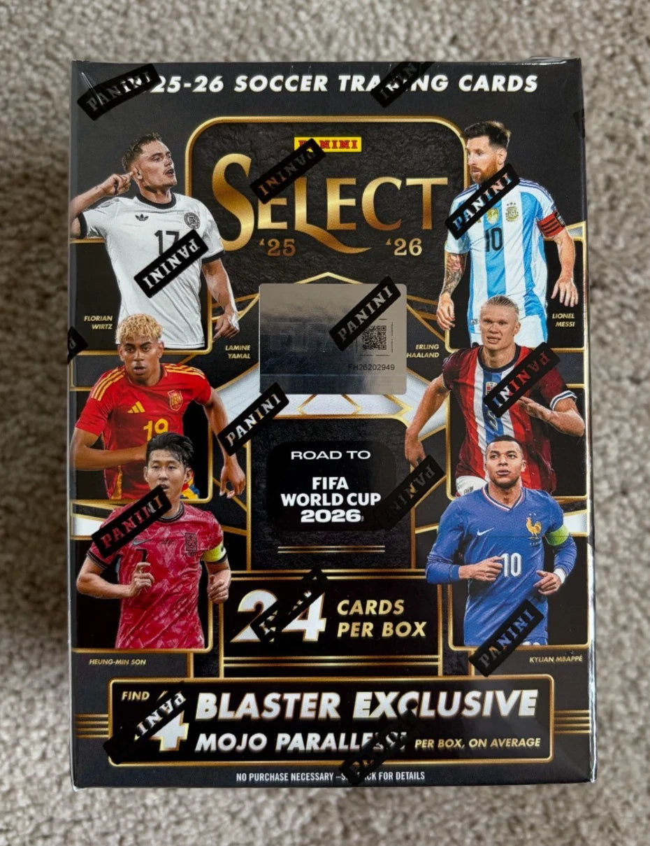 2025-26 Panini Select Road to FIFA World Cup Soccer Blaster Box
