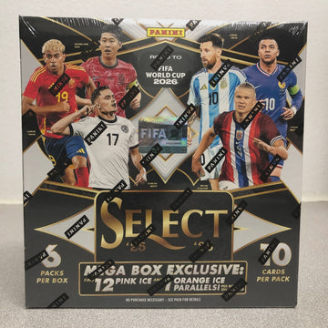 2025-26 Panini Select Road to FIFA World Cup Soccer Mega Box