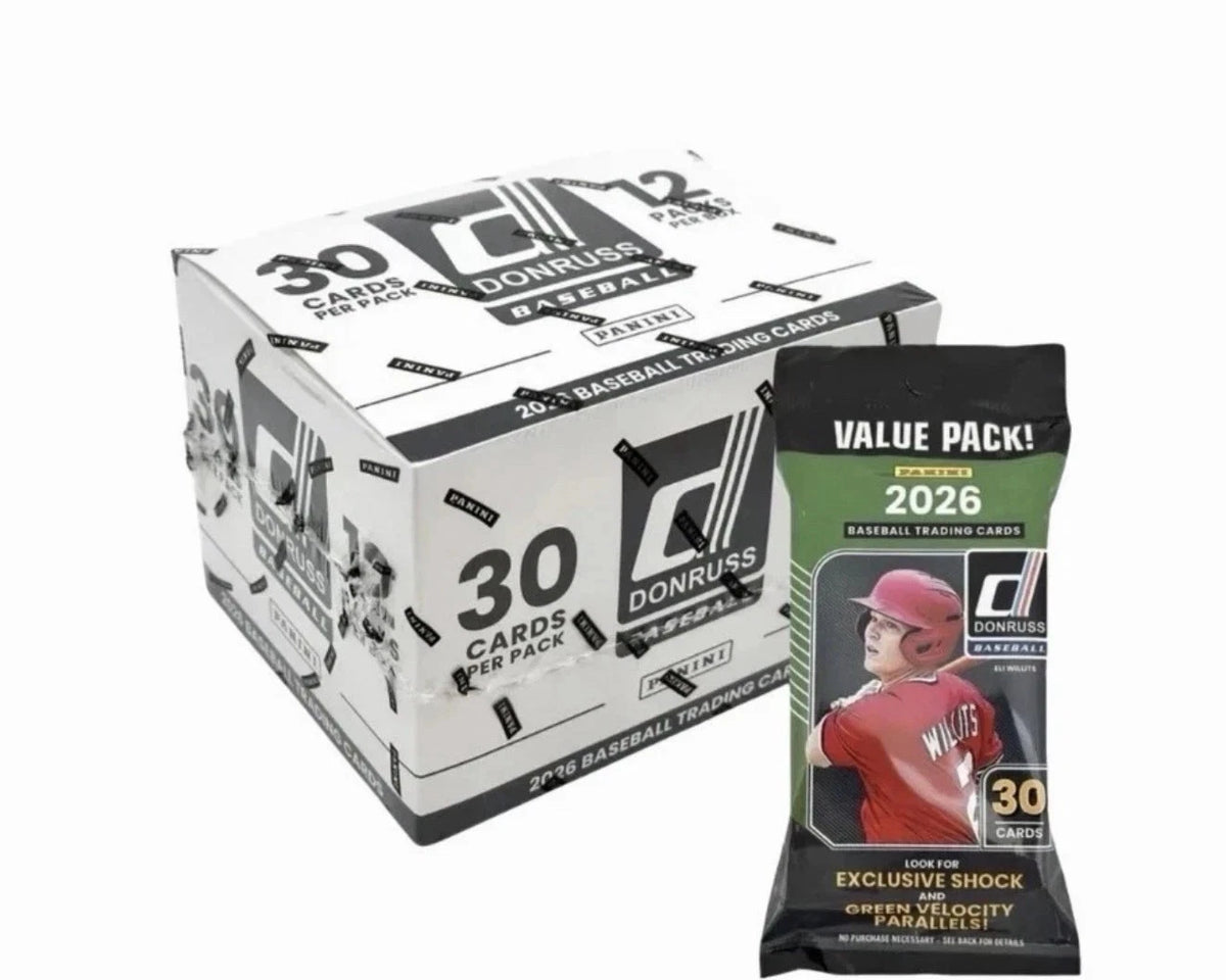2026 Panini Donruss Baseball Value Pack Box
