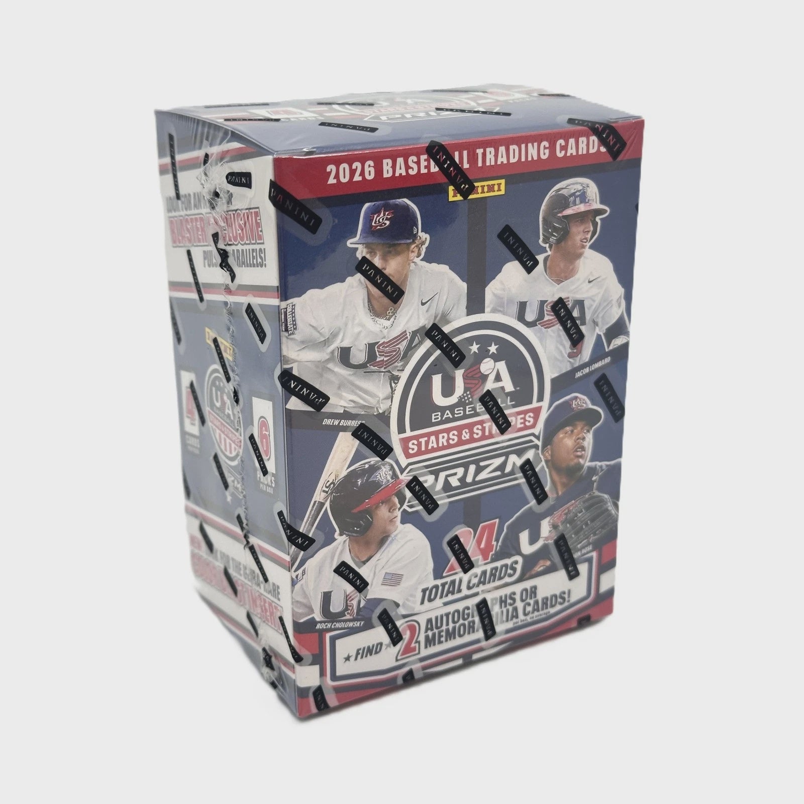 2026 Panini USA Stars & Stripes Prizm Baseball Blaster Box
