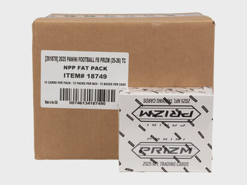 2025 Panini Prizm Football Value Pack Box Case (12)