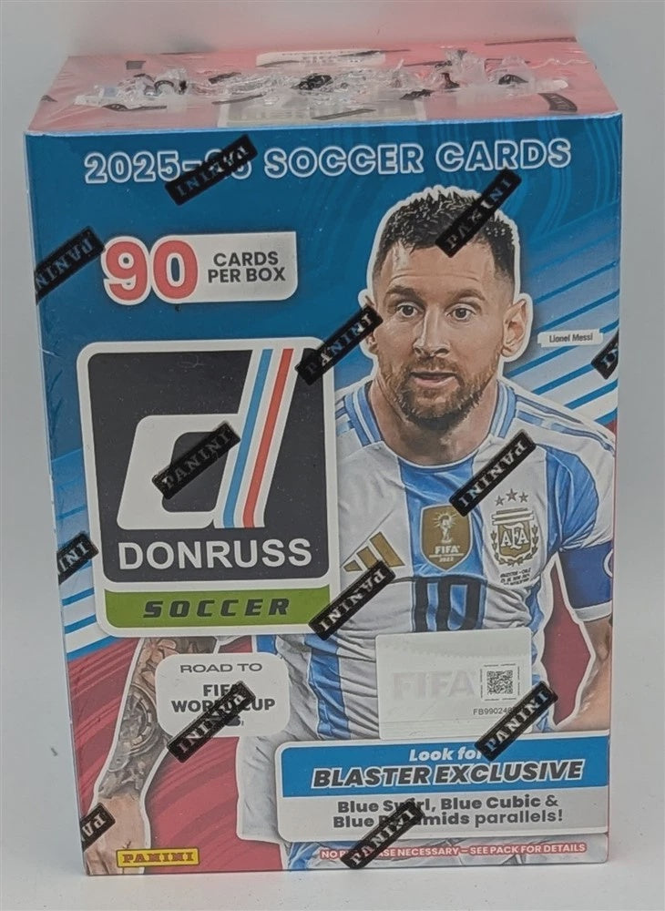 2025/26 Panini Donruss Road to FIFA World Cup Soccer Blaster Box
