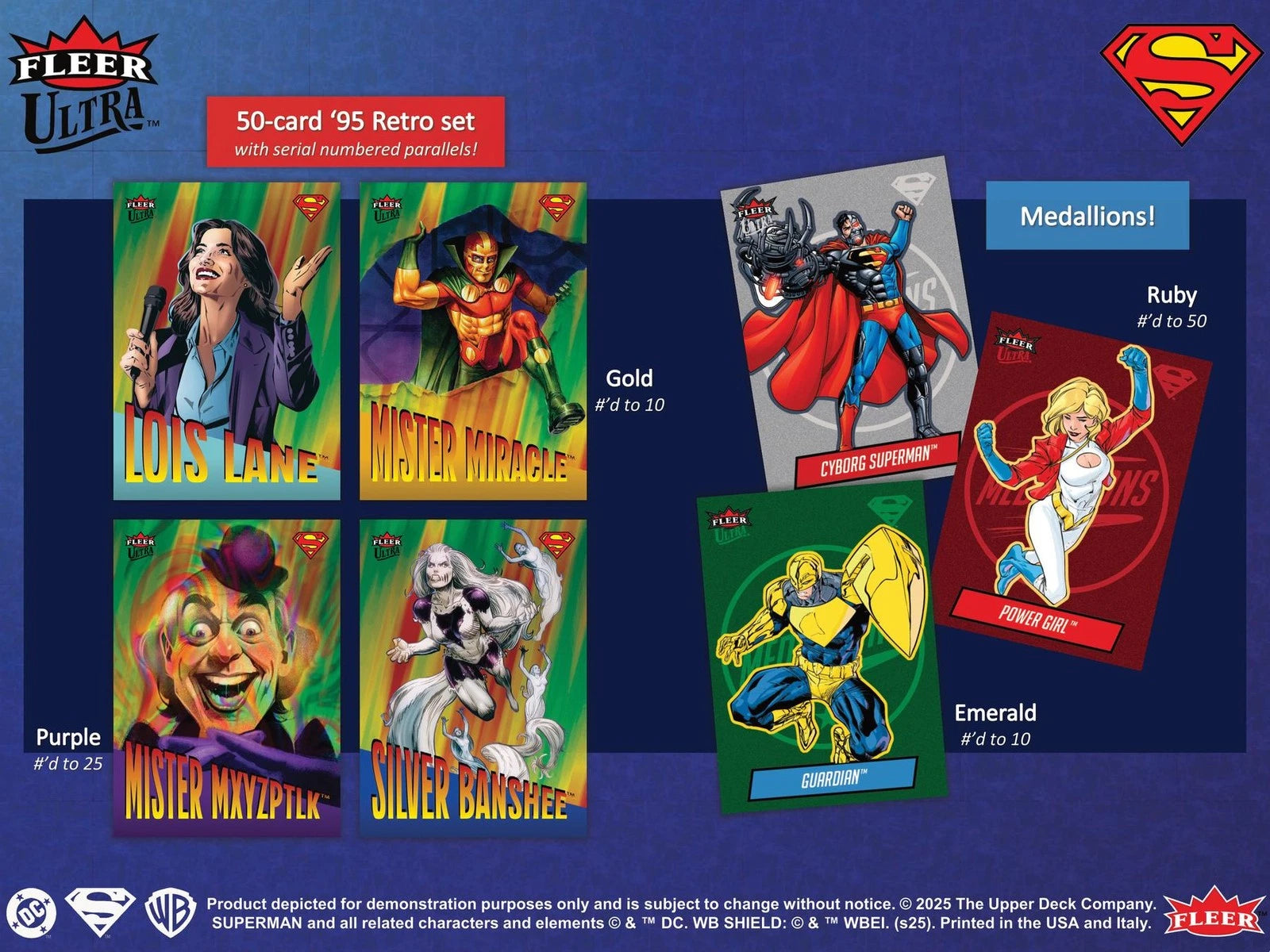 2025 Upper Deck Fleer Ultra Superman Hobby Case (12)