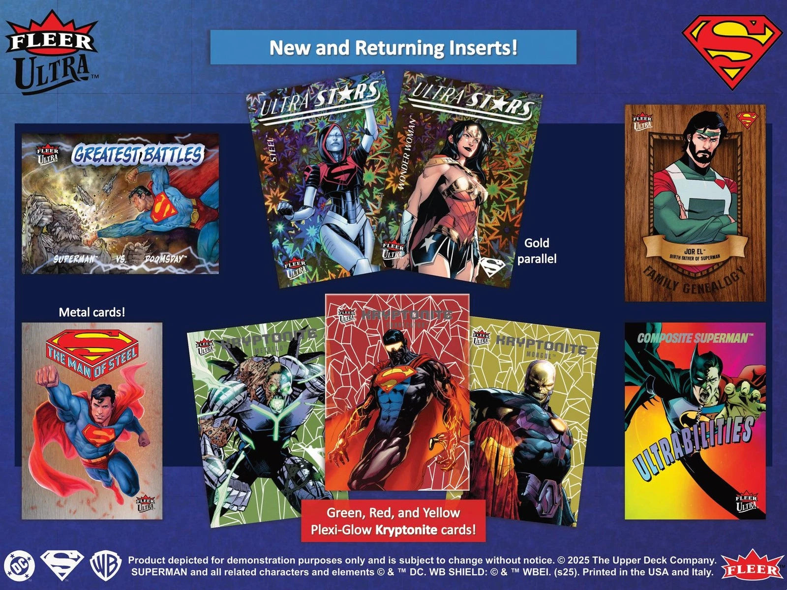 2025 Upper Deck Fleer Ultra Superman Hobby Case (12)