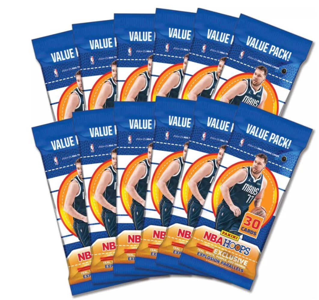 2024/25 Panini NBA Hoops Basketball Value Pack Box
