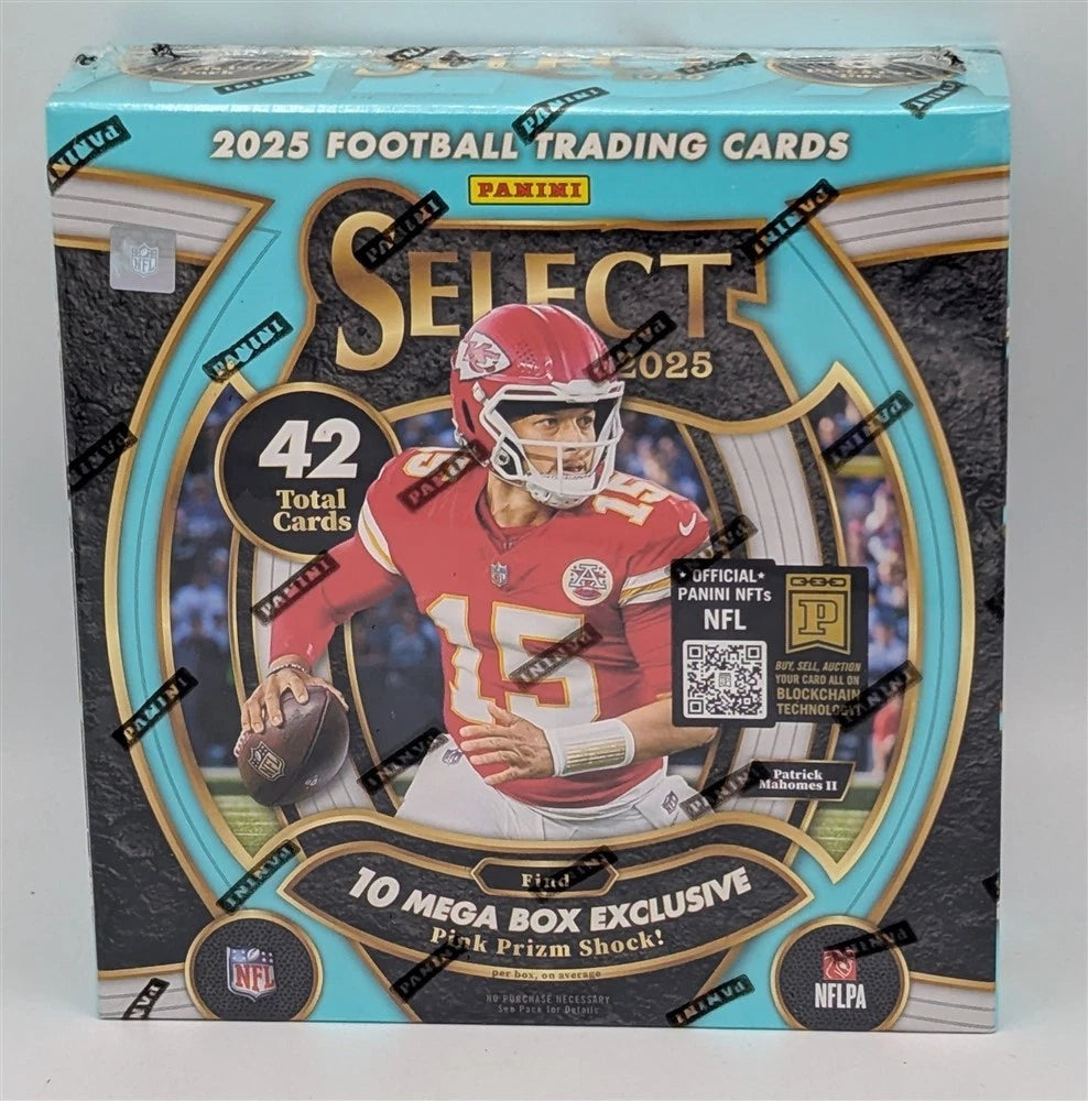 2025 Panini Select Football Mega Box (Pink Prizm)
