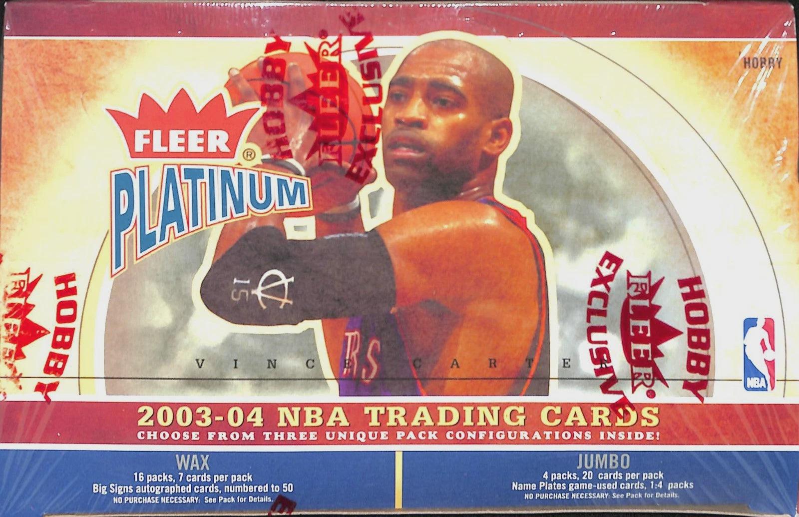 2003-04 Fleer Platinum Basketball Hobby Box