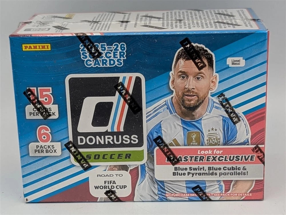 2025/26 Panini Donruss Road to FIFA World Cup Soccer Blaster Box