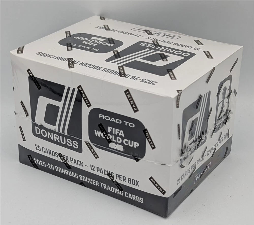 2025/26 Panini Donruss Road to FIFA World Cup Soccer Value Pack Box