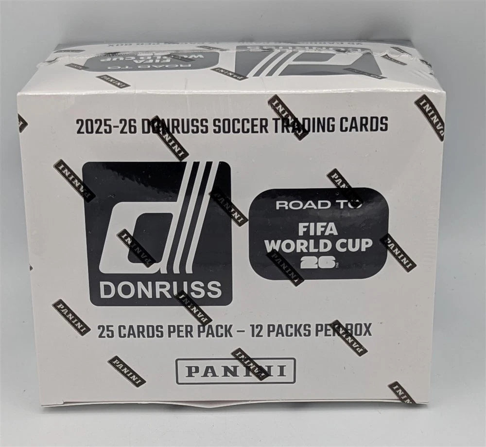 2025/26 Panini Donruss Road to FIFA World Cup Soccer Value Pack Box